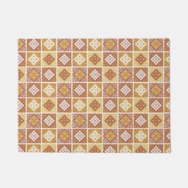 Omgrootmoeders tegels deurmat