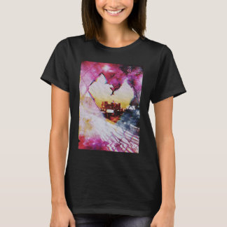 Omheinde Liefde  Los Angeles Vaporwave Esthetische T-shirt