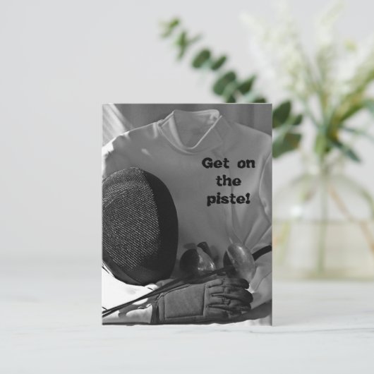 Omheining Briefkaart (Staand voorkant)