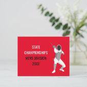 Omheining Briefkaart (Staand voorkant)