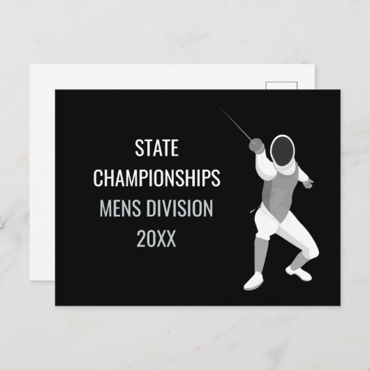 Omheining Briefkaart (Voorkant / Achterkant)