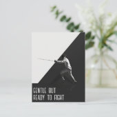 Omheining Briefkaart (Staand voorkant)