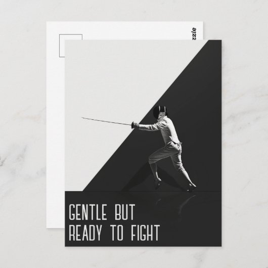 Omheining Briefkaart (Voorkant / Achterkant)