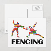 Omheining Briefkaart (Voorkant / Achterkant)
