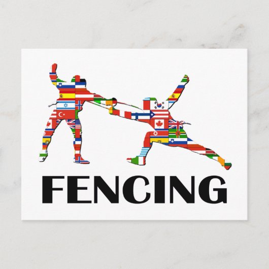 Omheining Briefkaart (Voorkant)