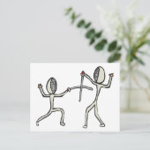 Omheining Briefkaart (Staand voorkant)