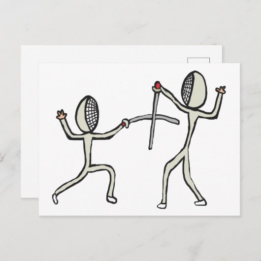 Omheining Briefkaart (Voorkant / Achterkant)