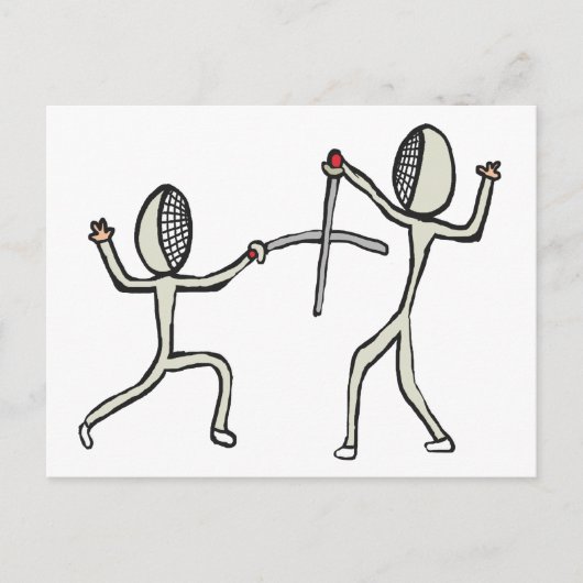 Omheining Briefkaart (Voorkant)