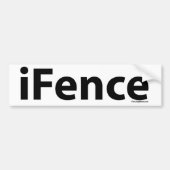 Omheining Bumpersticker (Voorkant)