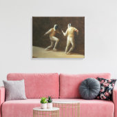 Omheining Canvas Afdruk (Insitu (Woonkamer))