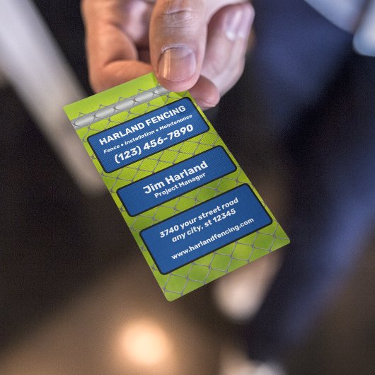 Omheining Company Visitekaartje