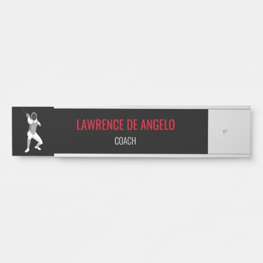 Omheining Deurbordje (Voorkant)