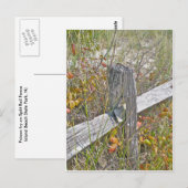 Omheining en gif IBSP NJ Coördinerende items Briefkaart (Voorkant / Achterkant)