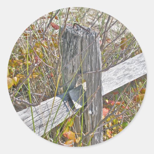 Omheining en gif IBSP NJ Coördinerende items Ronde Sticker (Voorkant)