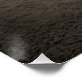 Omheining en Sunburst Through Fog bij Sharon Perfect Poster (Hoek)