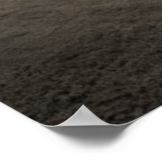 Omheining en Sunburst Through Fog bij Sharon Poster (Hoek)