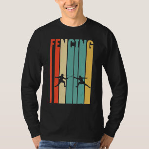 Omheining Epee Sword Fighter Folie Fe T-shirt