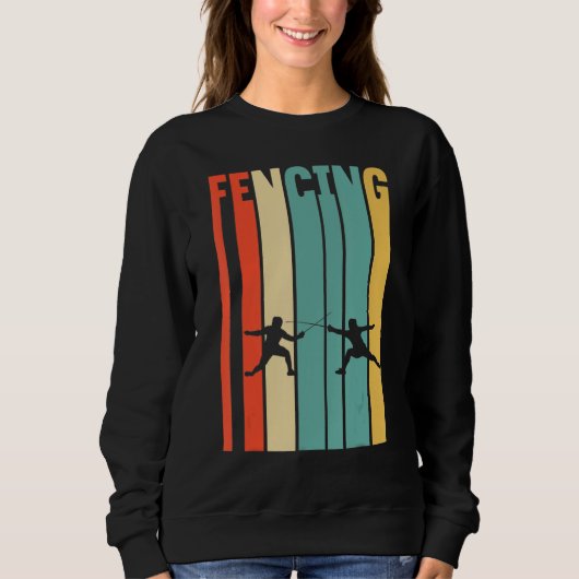 Omheining  Epee Sword Fighter Folie Fe Trui (Voorkant)