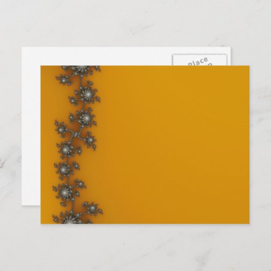 Omheining - Fractaal Briefkaart (Voorkant / Achterkant)