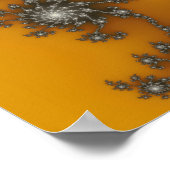 Omheining - Fractaal Poster (Hoek)