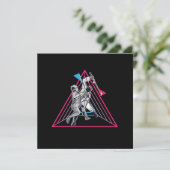 Omheining Game gamer fencer sport 90s fencing Kaart (Staand voorkant)