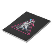 Omheining Game gamer fencer sport 90s fencing Notitieblok (Linkerzijde)