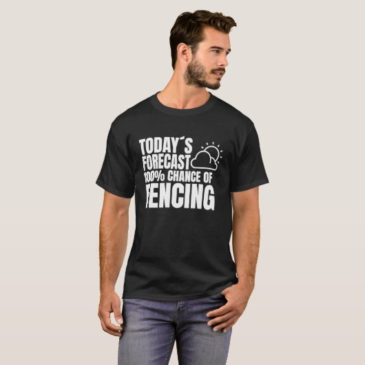 Omheining gezegde omheiningsinrichting voor afsche t-shirt (Voorkant volledig)