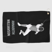 Omheining Golfhanddoek (Horizontaal)