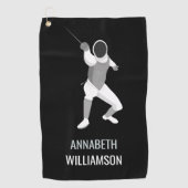 Omheining Golfhanddoek (Voorkant)