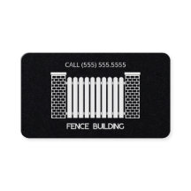 Omheining het Bouwen Douane QR