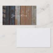 Omheining Houden Boerderij Land Visitekaartje (Voorkant / Achterkant)