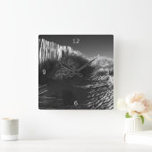 Omheining in de Dunes Vierkante Klok (Huis)