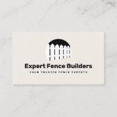 Omheining Installateur en Reparatie Visitekaartje (Voorkant)