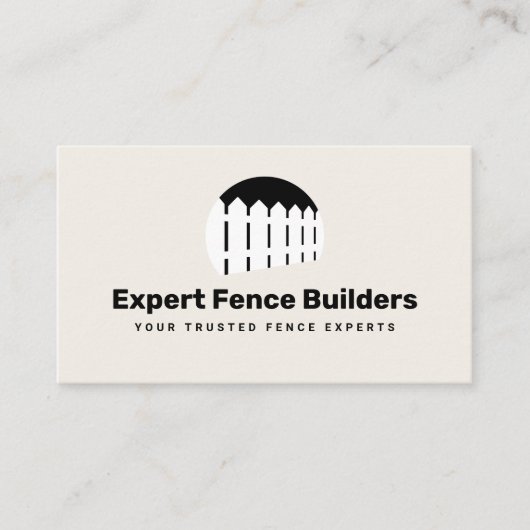 Omheining Installateur en Reparatie Visitekaartje (Voorkant)