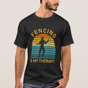 Omheining is mijn therapie t-shirt