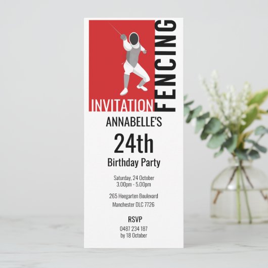 Omheining Kaart (Staand voorkant)