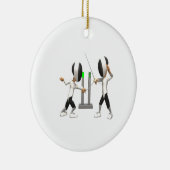 Omheining Keramisch Ornament (Rechts)