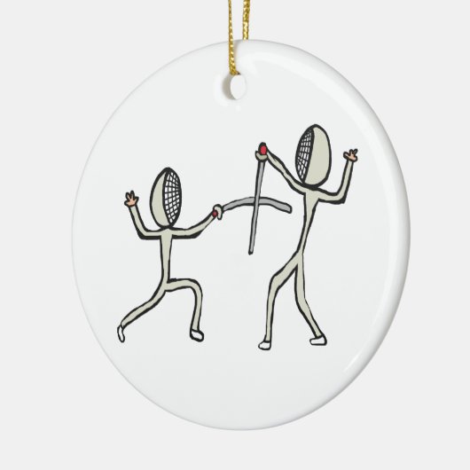 Omheining Keramisch Ornament (Links)