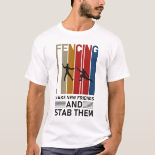 Omheining maakt nieuwe vrienden en zet ze vast - O T-shirt