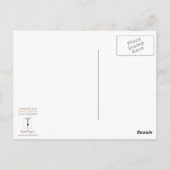 Omheining met hangsloten van liefdesfotografie briefkaart (Achterkant)