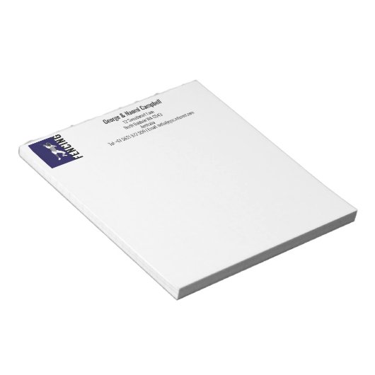 Omheining Notitieblok (Schuin)