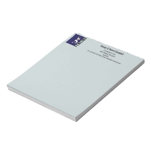 Omheining Notitieblok (Linkerzijde)