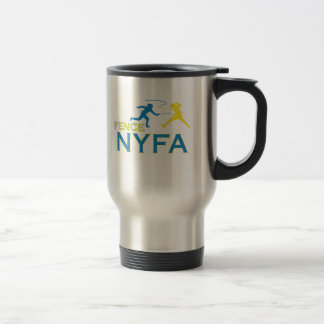 Omheining NYFA Travel Cup met logo Reisbeker
