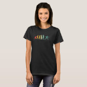 Omheining omheining evolutie naar modern Man Fence T-shirt (Voorkant volledig)