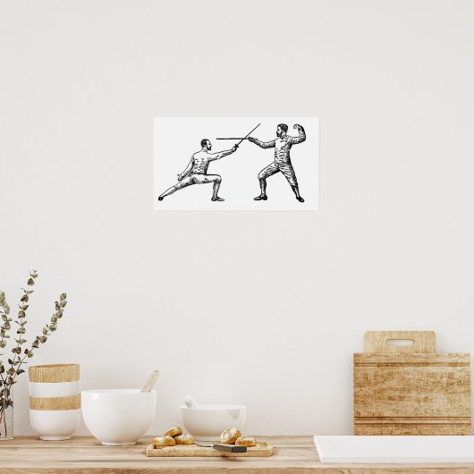 Omheining Poster (Keuken)