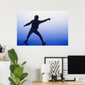 Omheining Poster (Thuiskantoor)