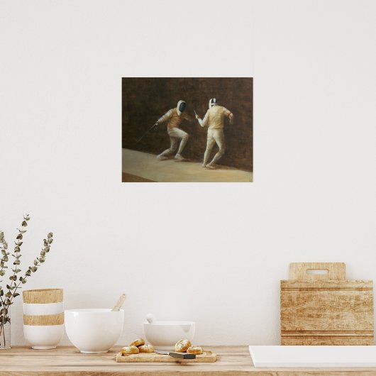 Omheining Poster (Keuken)