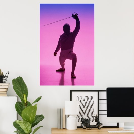Omheining Poster (Thuiskantoor)