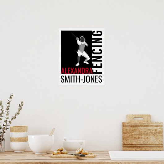 Omheining Poster (Keuken)