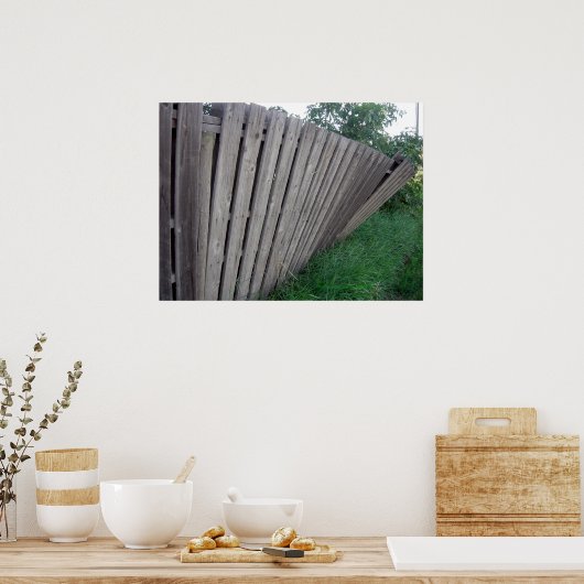 Omheining Poster (Keuken)